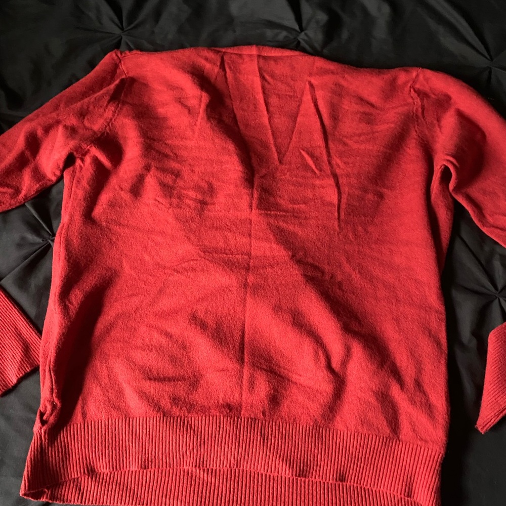 Dark Red Sweater